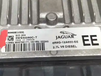 Автозапчасти б/у блок управления двигателем за jaguar s-type 2.7 v6 diesel cat ссылки oem iam 6r8q12a650ee 5ws40280ct 
