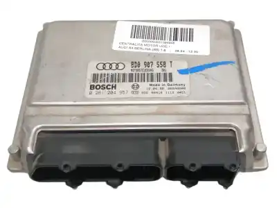 Second-hand car spare part ecu engine control for audi a4 berlina (b5) 1.8 oem iam references 8d0907558t 0261204957 