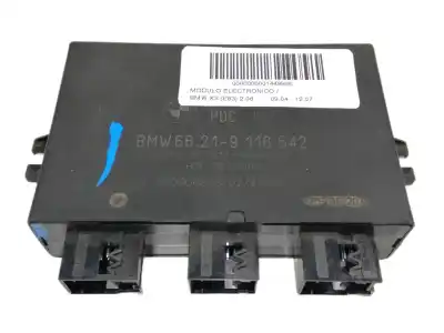Peça sobressalente para automóvel em segunda mão módulo eletrônico por bmw x3 (e83) 2.0d referências oem iam 66219116 66219116542 