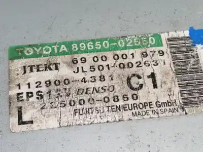 Second-hand car spare part electronic module for toyota auris ts oem iam references 8965002550 6900001979 / jl501002637 1129004381 / 2250000850