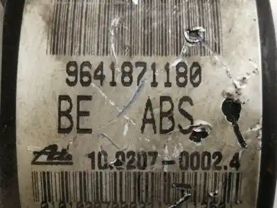 Pièce détachée automobile d'occasion abs (système anti-blocage des roues) pour peugeot 206 berlina 1.6 16v cat références oem iam 9641871180 10097011053 / 5wk84105 10020700024 / p5s2k28c30