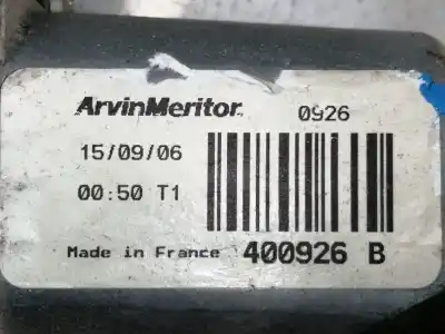 Second-hand car spare part passenger side right window regulator for nissan note (e11e) acenta oem iam references 400926b  