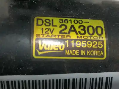 Peça sobressalente para automóvel em segunda mão motor de arranque por hyundai i20 comfort referências oem iam 361002a300 361002 1195925