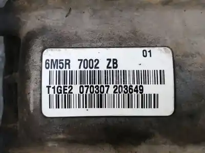 Автозапчастина б/у коробка передач для ford focus c-max (cap) ghia (d) посилання на oem iam 4m5r 6m5r7002zb 6m5r 6 velocidades