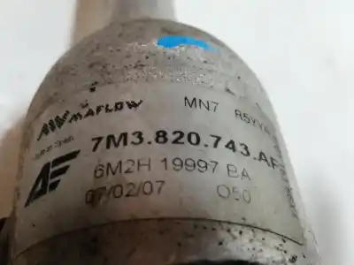 Gebrauchtes Autoersatzteil rohre der klimaanlage zum seat alhambra (7v9) reference plus oem-iam-referenzen 7m3820743af  
