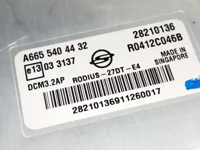 Автозапчасти б/у блок управления двигателем за ssangyong rodius xdi ссылки oem iam a6655404432 28210136 r0412c046b