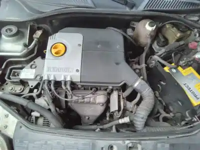 Second-hand car spare part complete engine for renault clio ii fase i (b/cbo) 1.4 alize oem iam references e7j  