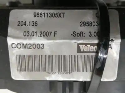 Second-hand car spare part multifunction switch for citroen c5 berlina lx (e) oem iam references 96611305xt 204136 / 61937007 / 281708 2958036 / 28185961935901 / 96637240xt / 34471605 / 9a7gw