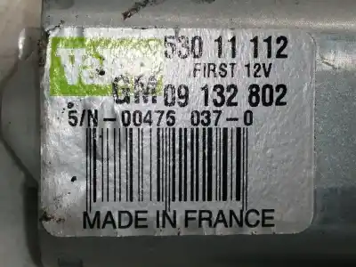 Peça sobressalente para automóvel em segunda mão motor do limpador traseiro por opel meriva cosmo referências oem iam 53011112 09132802 5n004760370