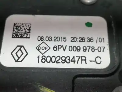 Second-hand car spare part accelerator pedal for renault captur i (j5_, h5_) 0.9 tce 90 oem iam references 6pv00997807 6pv009978 180029347r