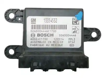 Second-hand car spare part electronic module for opel meriva b cosmo oem iam references 13354532 0263004446 / 6002jc700 026300446c1700
