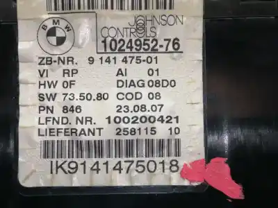 Peça sobressalente para automóvel em segunda mão quadrante por bmw serie 1 berlina (e81/e87) 118d referências oem iam 102495276 95276100200421 914147501 