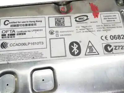 Second-hand car spare part electronic module for bmw serie 1 berlina (e81/e87) 118d oem iam references 84109163348 8410916334801 77629915 10099110 bluetooth