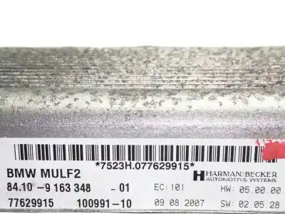 Second-hand car spare part electronic module for bmw serie 1 berlina (e81/e87) 118d oem iam references 84109163348 8410916334801 77629915 10099110 bluetooth