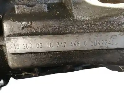 Second-hand car spare part gearbox for mercedes-benz clase e (w210) berlina diesel 3.0 diesel cat oem iam references 717446 717446 06 842240 717.446 gl 76/27 s-5 r2102610004 5 velocidades