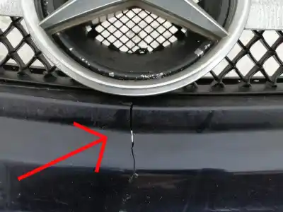 Peça sobressalente para automóvel em segunda mão para choques dianteiro por mercedes-benz clase clk (w209) coupe 200 compressor (209.342) referências oem iam   