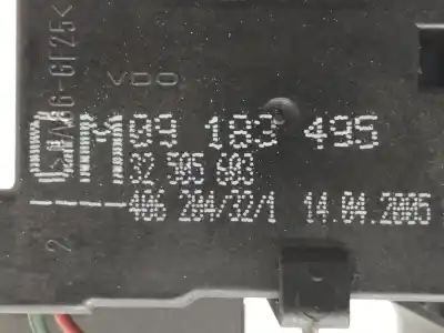 Second-hand car spare part tailgate central locking system  for opel meriva blue line oem iam references 09183495 406204321 13168318