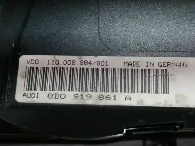 İkinci el araba yedek parçası enstrüman paneli için audi a4 avant (b5) 1.9 tdi quattro oem iam referansları 8d0919861a 110008884 