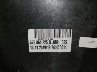 Second-hand car spare part medium for cupra ateca 2.0tsi 4drive oem iam references 575864225d  