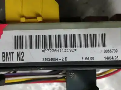 Second-hand car spare part fuse box unit for renault clio ii fase i (b/cbo) 1.4 alize oem iam references p7700411319c 216246542d 0066709 bmtn2 