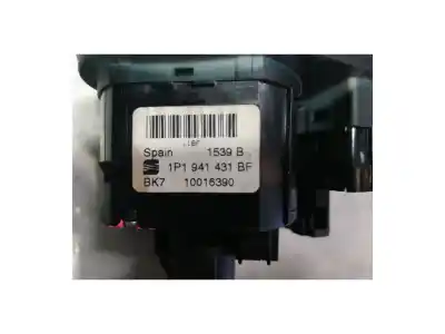 Second-hand car spare part headlights switch for seat leon (1p1) reference oem iam references 1p1941431bf 10016390 04059610 5p0919094a 