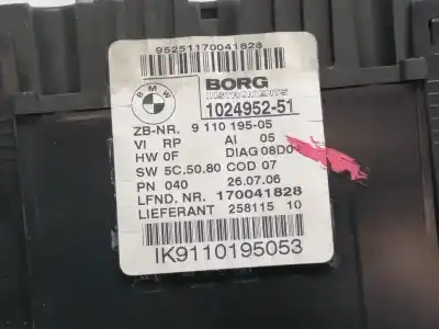 Автозапчасти б/у приборная доска за bmw serie 1 berlina (e81/e87) 2.0 16v diesel cat ссылки oem iam 102495251  