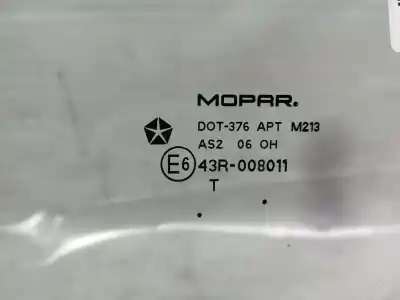 Peça sobressalente para automóvel em segunda mão vidro dianteiro esquerdo por dodge caliber s referências oem iam e643r008011  