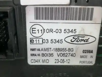 Second-hand car spare part multifunction display for ford focus lim. (cb8) trend oem iam references am5t18b955bg  