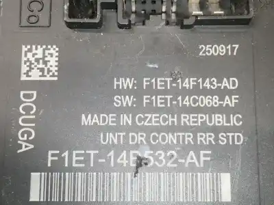 Second-hand car spare part electronic module for ford focus lim. business oem iam references f1et14b532af f1et14f143ad f1et14c068af 