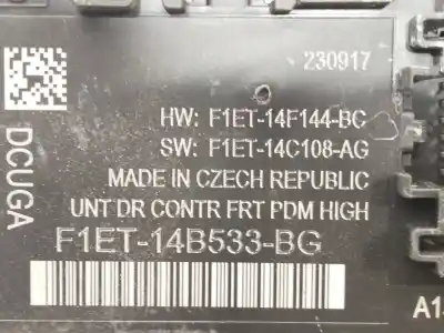 Second-hand car spare part electronic module for ford focus lim. business oem iam references f1et14b533bg f1et14f144bc f1et14c108ag a13175804 230917 
