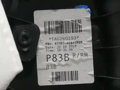 Pezzo di ricambio per auto di seconda mano rivestimento porta posteriore destro per kia xceed business riferimenti oem iam 83302j7832dqb  83725j7800wk 83623j7000