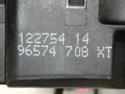 Second-hand car spare part multifunction switch for peugeot 206 berlina e-music oem iam references 96574708xt  12275414 pri75414281 0150359819