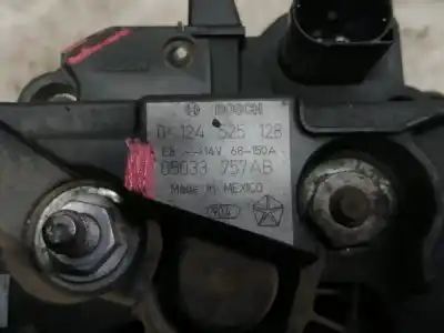 Second-hand car spare part alternator for dodge caliber s oem iam references 0124525128 05033757ab 