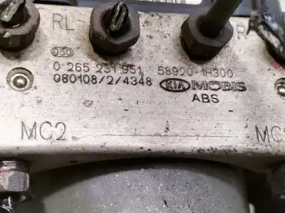 Автозапчасти б/у абс за kia cee´d active ссылки oem iam 0265231951 589201h3a0 