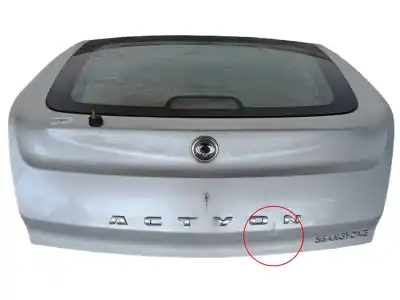 Автозапчасти б/у задняя дверь за ssangyong actyon 200 xdi ссылки oem iam 6401131050