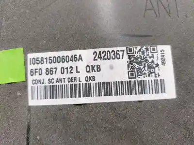 Автозапчастина б/у обработка передніх правіх дверей для seat arona style посилання на oem iam 6f0867012l i05815006046a 