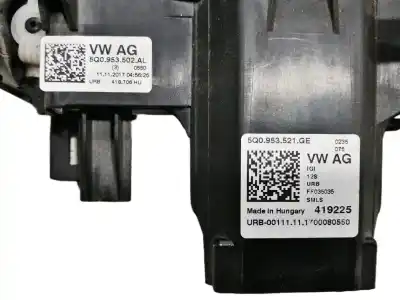 Second-hand car spare part multifunction switch for seat arona style oem iam references 5q0953502al 5q0953521ge 