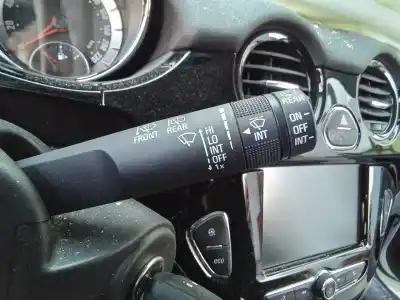 Peça sobressalente para automóvel em segunda mão comutador de limpa vidros por opel adam unlimited ecoflex referências oem iam 95433818  