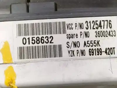 Peça sobressalente para automóvel em segunda mão quadrante por volvo c30 (533) 1.6 d referências oem iam 31254776 36002433 a555k 