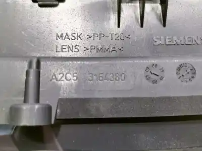 Peça sobressalente para automóvel em segunda mão quadrante por toyota auris luna+ referências oem iam 8380002m12 sv0370 a2c53244987 027780 a2c53245521 a2c5 3164380 