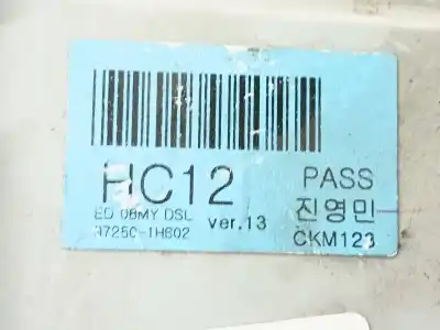 Peça sobressalente para automóvel em segunda mão comando de sofagem (chauffage / ar condicionado)  por kia pro_cee´d emotion referências oem iam 972501h602  