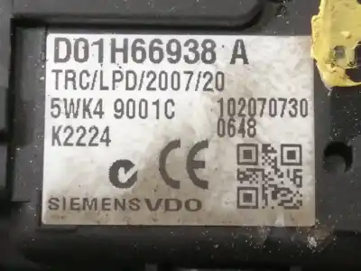 Second-hand car spare part ignition switch for mazda 2 (de_, dh_) 1.3 (de3fs) oem iam references d01h66938a k7400sl43 5wk49001c