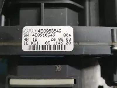 Pezzo di ricambio per auto di seconda mano comando multifunzione per audi a8 (4e2) 4.2 quattro riferimenti oem iam 4e0953549 4e0910549 