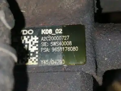 Second-hand car spare part complete engine for citroen c3 1.4 hdi exclusive oem iam references 8hz siemens  