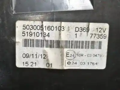 Second-hand car spare part dashboard for fiat doblo active oem iam references 503005160103 51910134 