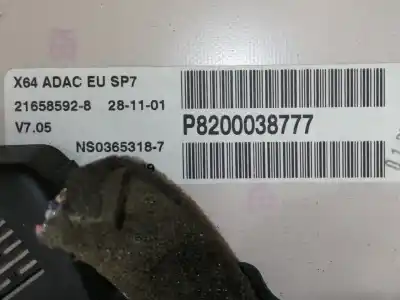 Автозапчастина б/у панель інструментів для renault scenic rx4 (ja0) 1.9 dci salomon посилання на oem iam p8200038777 216585928 ns03653187