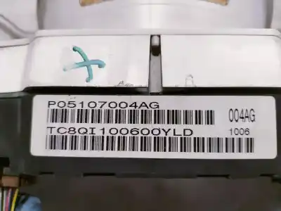 Peça sobressalente para automóvel em segunda mão quadrante por dodge caliber s referências oem iam p04840657ab e356204840657aa tc8qi100600yld p05107004ag 