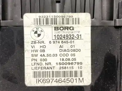 Peça sobressalente para automóvel em segunda mão quadrante por bmw serie 1 berlina (e81/e87) 116i referências oem iam 62109283793  6974645