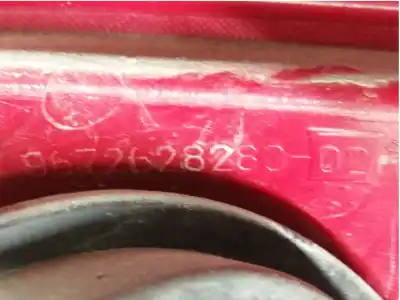 Second-hand car spare part left tailgate light for peugeot 208 access oem iam references 967262828002 vpgfx13405a 79998d 