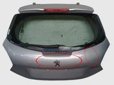 Second-hand car spare part TAILGATE for PEUGEOT 208  OEM IAM references 9810682180  